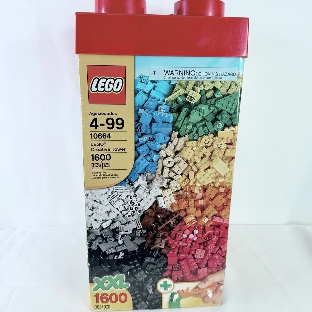 LEGO Creative Tower 10664 Building‎ Blocks 1600 pc Box Storage XXL Giant